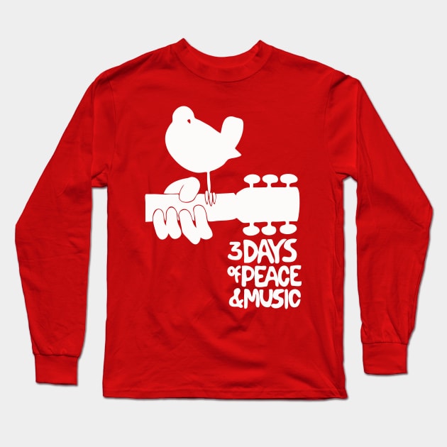 Three Days of Peace and Music II Long Sleeve T-Shirt by flimflamsam